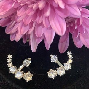 🌺🦋Sterling Silver earrings with Swarovski❣️❣️🌺